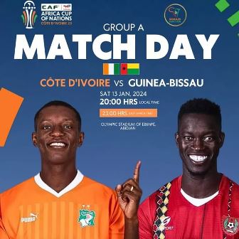 مشاهدة مباراة ساحل العاج وغينيا بيساو كاملة كأس الأمم الإفريقية 2023 ROUND 1