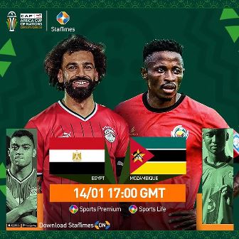 مشاهدة مباراة مصر وموزمبيق كاملة كأس الأمم الإفريقية 2023 ROUND 1